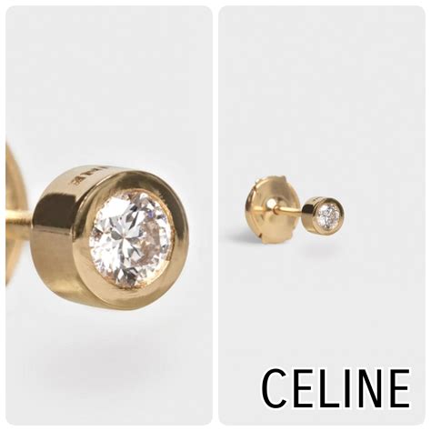 celine studs|celine sentimental earrings.